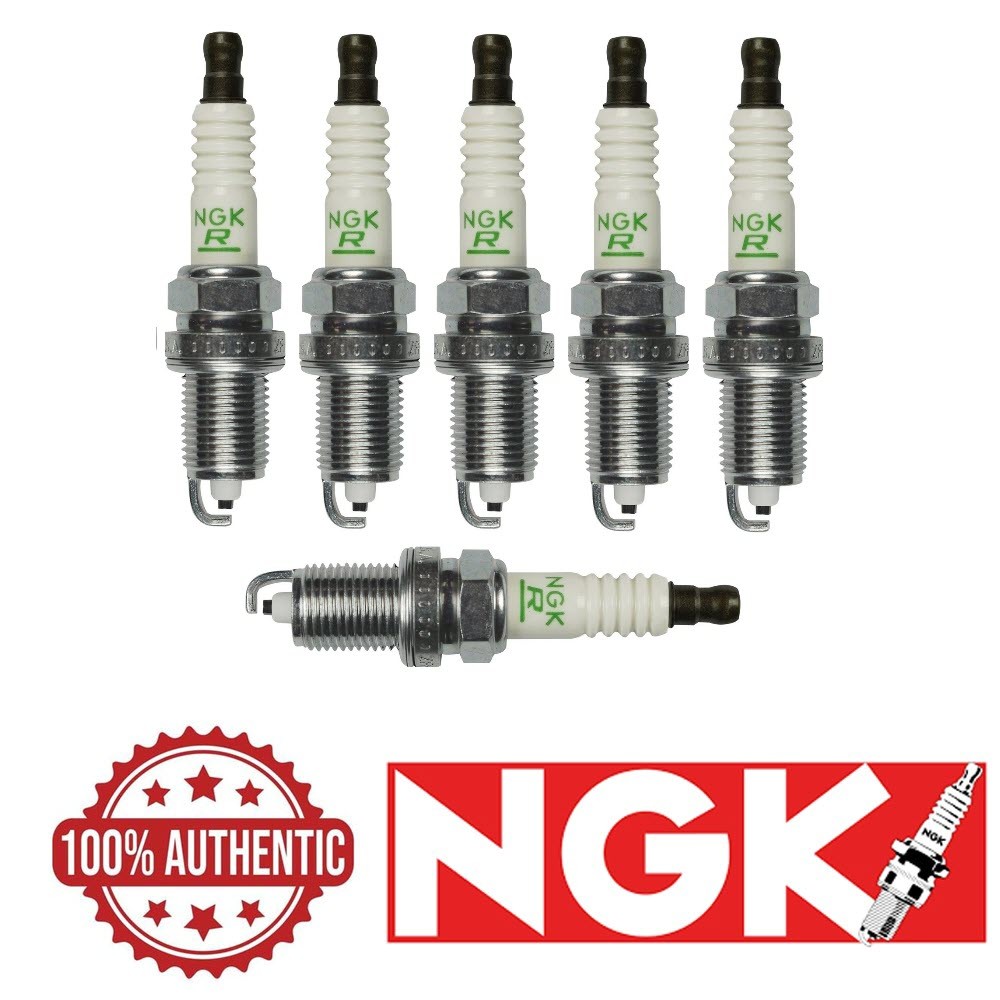 For Jeep Set of 6 Spark Plugs Pre-Gapped NGK V Power Resistor ZFR5A11/5084