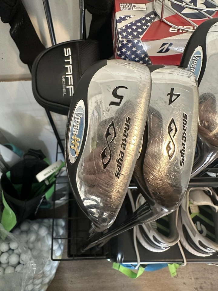 Viper Snake Eyes HT Regular Flex Graphite Shaft 3 Iron, 4 Iron And 5 Iron Set - Image 4 of 4