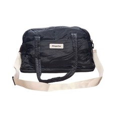 JP Morgan Black Travel Gym Duffle Banker Bag