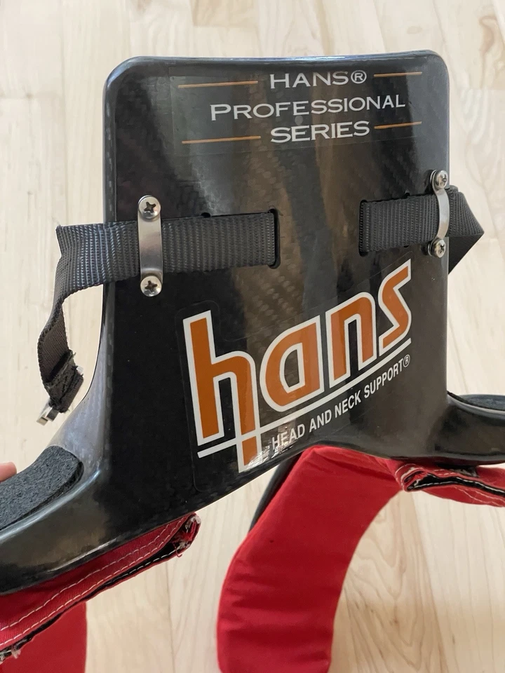 Hans Device Fibra de Carbono 20M Mediano Coche SCCA Carreras Arai Anclajes de Campana Foto 4 de 4