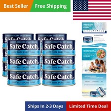 Canned Wild Tuna Fish, Wild Caught, Lowest Mercury, Gluten-Free, Kosher, Non-...
