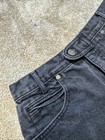 Vintage USA Calvin Klein Black Cut Off Distressed women's jean Shorts size 11/12 — photo 4