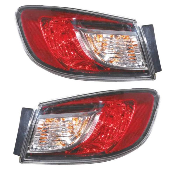 Heckleuchten RüCkleuchten Set AußEn Links + Rechts FüR Mazda 3 Stufenheck Bl-image