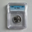 1964 Washington Quarter Silver ICG MS64 Uncirculated Philadelphia 25C