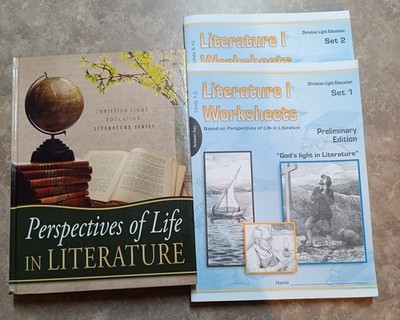 Perspectives of Life in Literature HARDCOVER/ worksheet keys 1&2 preliminary ed.