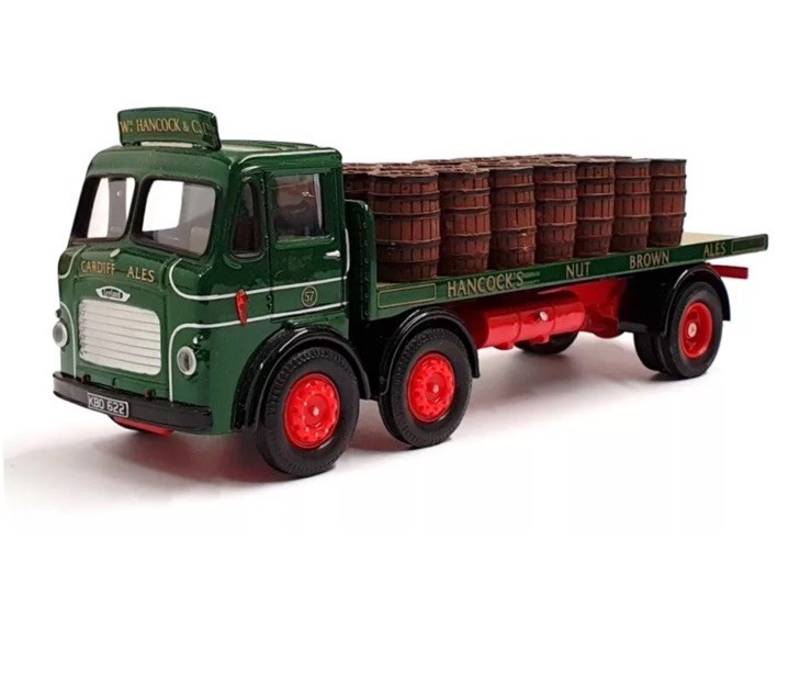 Kit Modèle Réduit Camion Leyland Steer 15 S/1 - Échelle OO 1:76, Métal Blanc Non Peint - Langley Models
