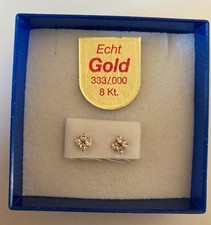 Ohrstecker Gelbgold 333 neuwertig Damenschmuck Lot 3. Gold Schmuck