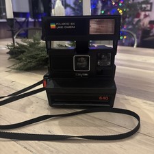 Polaroid 600 Land Camera Model 640 Vintage Instant Film Camera - Untested