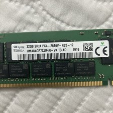 SK Hynix 32GB DDR4 ECC RDIMM PC4-2666V 2Rx4 HMA84GR7CJR4N-VK