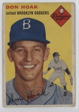 1954 Topps Don Hoak #211 0z0n