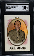 2017 Topps Allen & Ginter Stephen A. Smith #299 Hot Box Foil SGC 10 