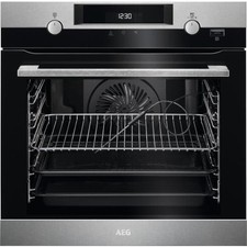 Image of AEG BPK55636PM Single Oven Steam Pyrolytic Electric Stainless Steel GRADE B