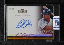 2012 Topps Tribute Auto Gold 7/15 Jon Jay #TA-JJ2 Auto 0qo1