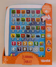 Toymazing Learning Tablet Blue English  Spanish Speaking Ages 18 Months