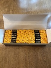 NOS DMC Pearl Cotton Coton Perle Size 3 Color 742 YELLOW 12 skeins