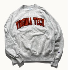 Vintage NWOT Men s Champion Reverse Weave Virginia Tech Hokies Sweatshirt Y2K M