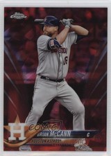 2018 Chrome Sapphire Edition Topps Online Exclusive Red 1/10 Brian McCann 2d9