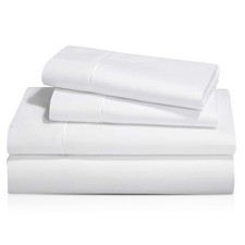 100 Organic Cotton Sheets Set - Super Soft and Breathable 350 Thread Count P...