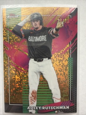 Topps 2026 Finest Adley Rutschman RARE #49/50 Gold Mini Diamond Orioles Red Sox