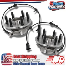 2PCS Front Wheel Bearing & Hub Assembly Kit For 1999-2005 2006 GMC Sierra 1500