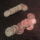 Dimes Silver Coin Lot 24 Total 12 Mercury 12 Roosevelt Various Dates