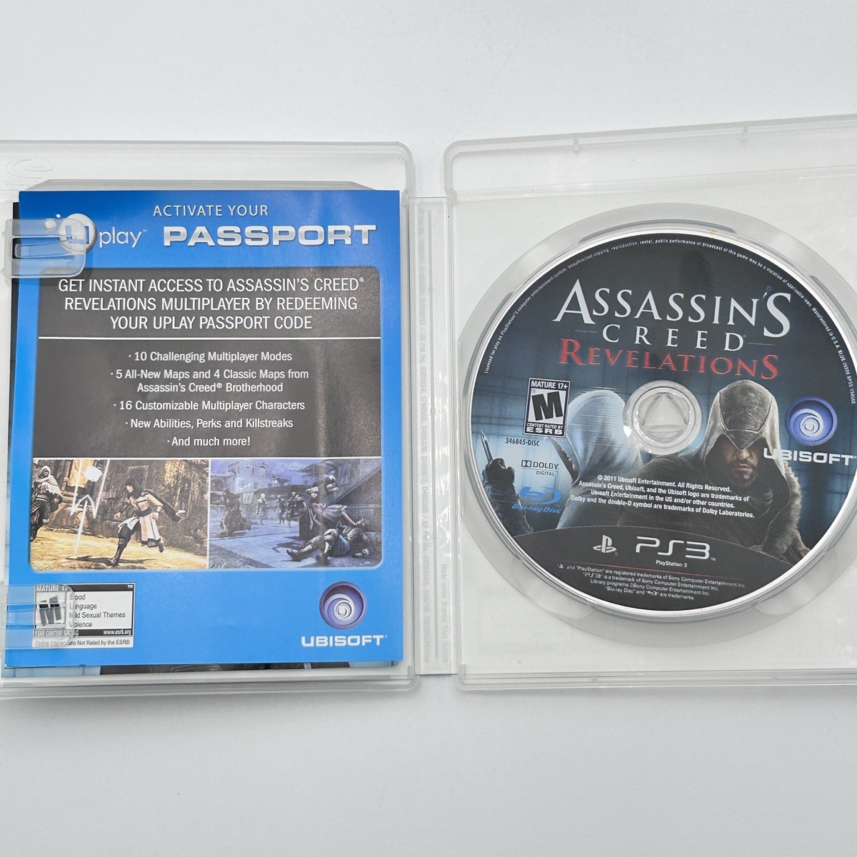 Jeu PS3 Assassin's Creed: Revelations playstaion 3 complet