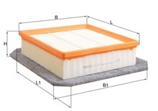 Luftfilter KNECHT LX 3061 Filtereinsatz für MERIVA OPEL S10 Großraumlimousine