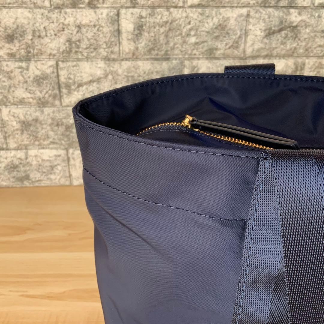 Tory Burch Tote Bag Shoulder Bag Nylon Navy Women's From Japan thumbnail 15
