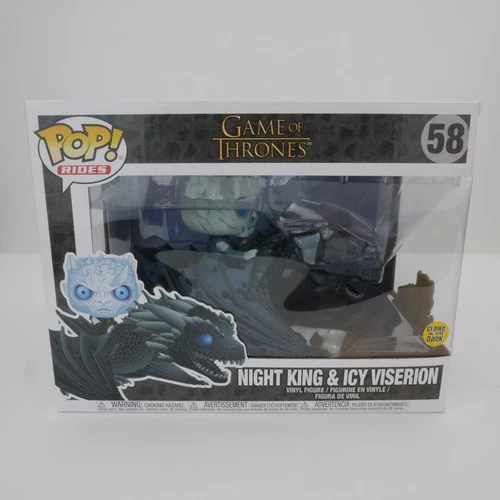 Funko Pop! Rides Game of Thrones #58 Night King & Icy Viserion GITD Vaulted