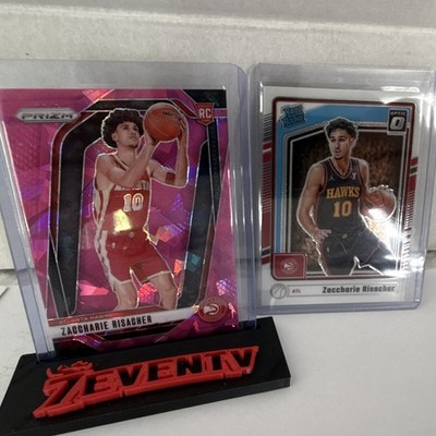 Panini Prizm/Donruss Optic 2024-25 Zaccharie Risacher Hawks 2 Karten 265-268