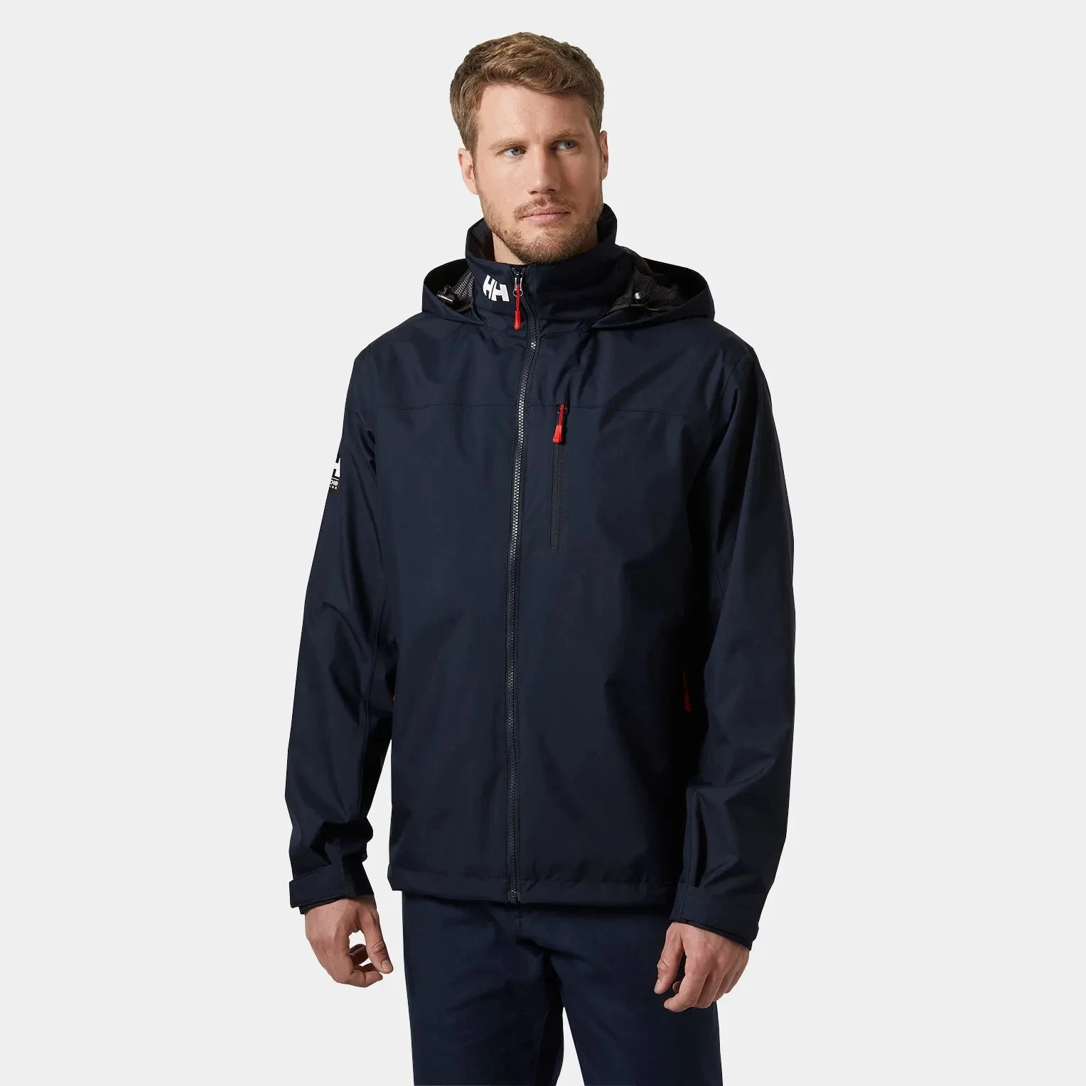 Helly Hansen Crew Hooded Sailing Jacket 2.0 - Men's - X-Large / Navy