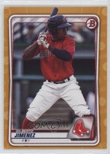 2020 Bowman Draft Gold Border /50 Gilberto Jimenez #BD-137 12i0