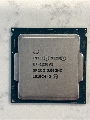 Intel Xenon E3-1220V5 SR2CQ 3.00 GHz L519C442