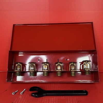 Viking  M O6 upright fire sprinkler head  New  Storage Box Set Up Six