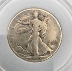 1943 Walking Liberty 90% Silver Half Dollar 50c Standing US Coin WWII