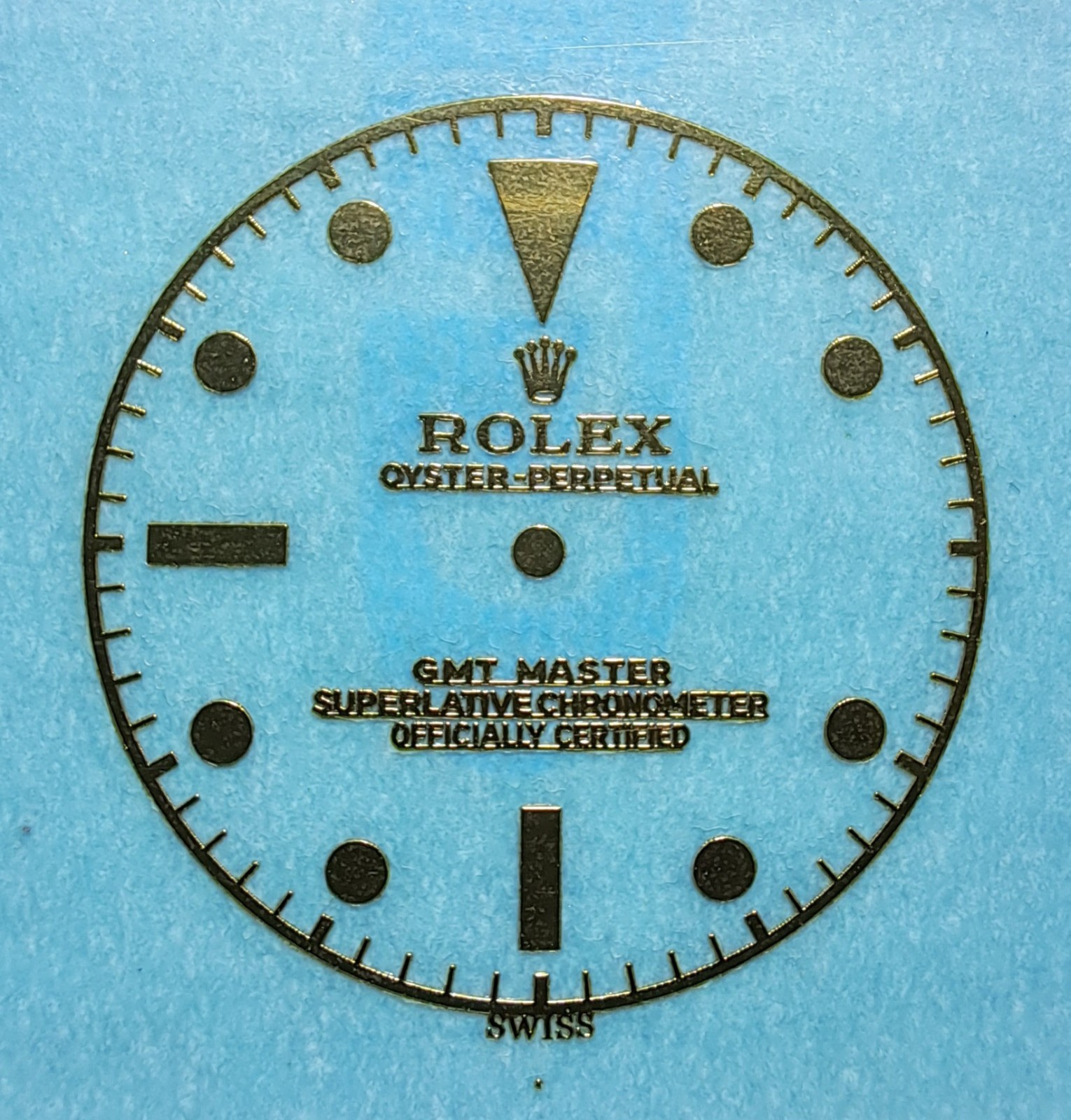 Adesivo Logo Rolex GMT Master per Quadrante Orologio