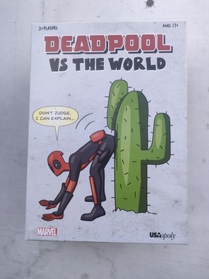 Deadpool VS The World Card Game USAopoly Marvel 2018