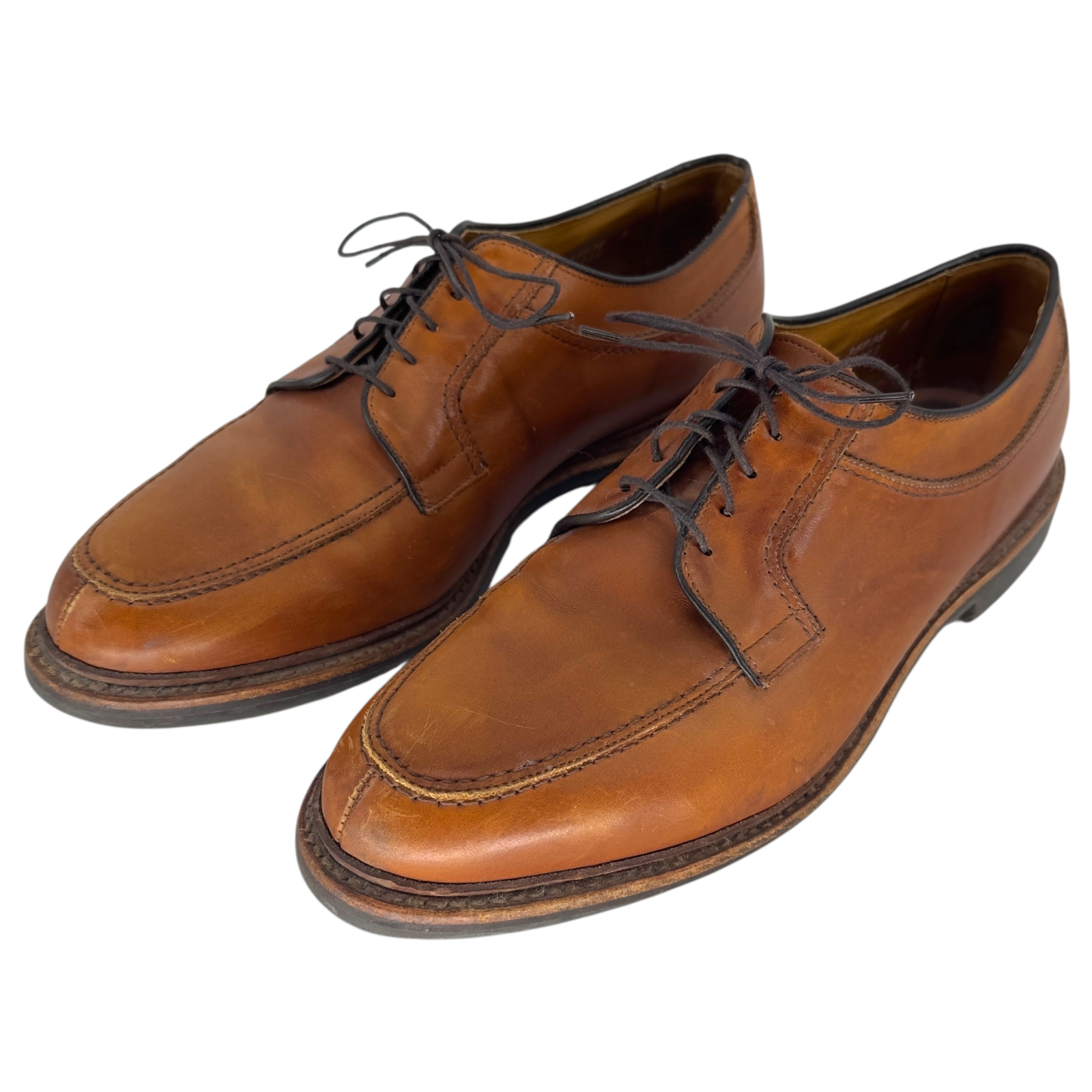 SAOLA Scarpe eleganti Allen Edmonds Norse da uomo 10 5 EEE punta divisa derby marrone comode
