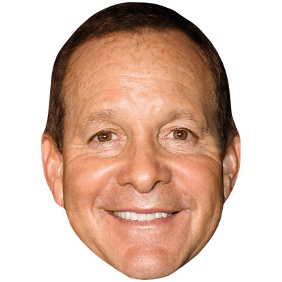 Steve Guttenberg (Lächeln) Promi Maske, flaches Kartengesicht, Kostüm Maske
