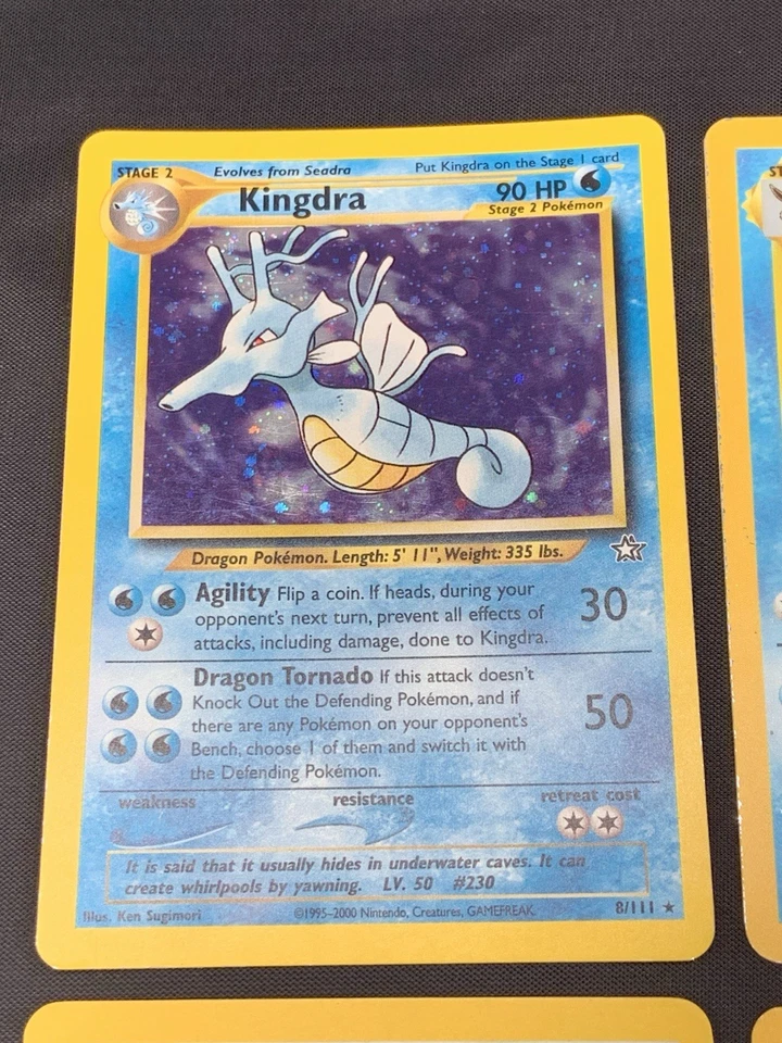 Vintage Rare Holo Pokémon Card Lot WOTC 1999 Base Set 2, Jungle, Fossil - MP/HP - Image 2 of 4