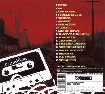 MOKA ONLY VERMILION NEW CD