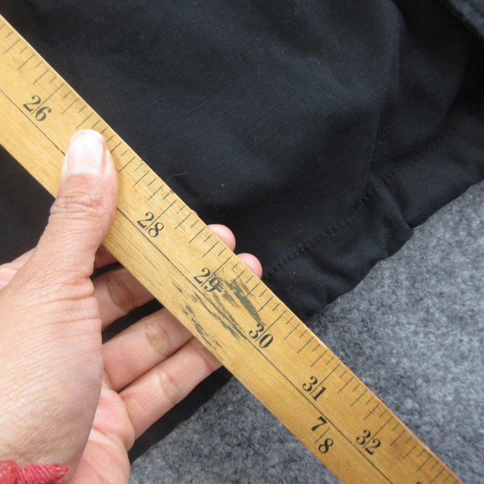 Vintage Alpha Industries Jacket Mens Large Black M-65 Field Coat Hooded 90s - Image 4 of 4