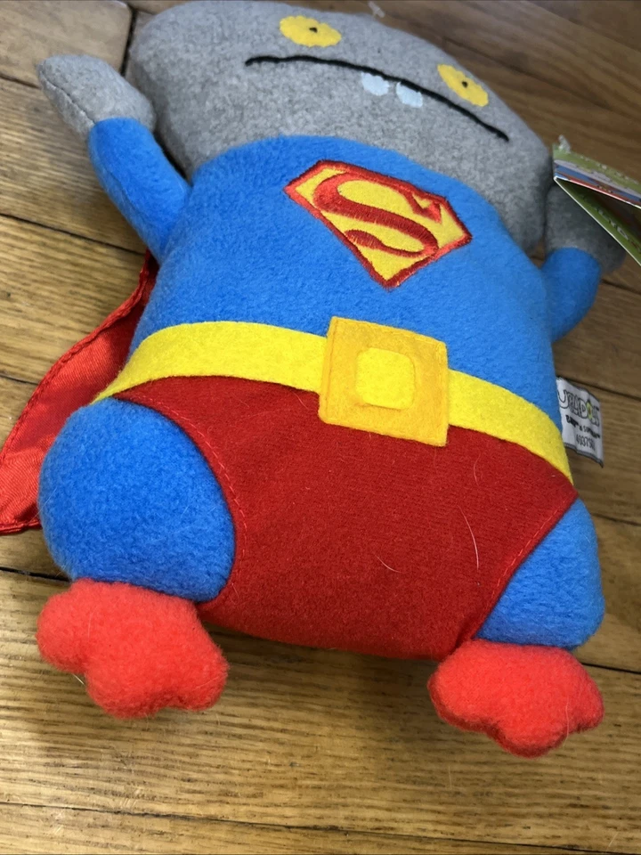 ¡NUEVO! GUND Uglydoll Babo vestido disfrazado de Superman 10" alto 4037972 2013 Foto 4 de 4
