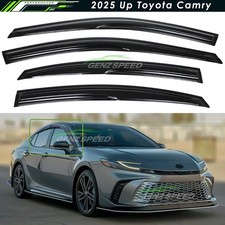For 2025-2026 Toyota Camry Jdm Mugen Style Window Visors Rain Guards Deflectors