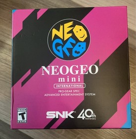 New Unopened Neo Geo Mini Set
