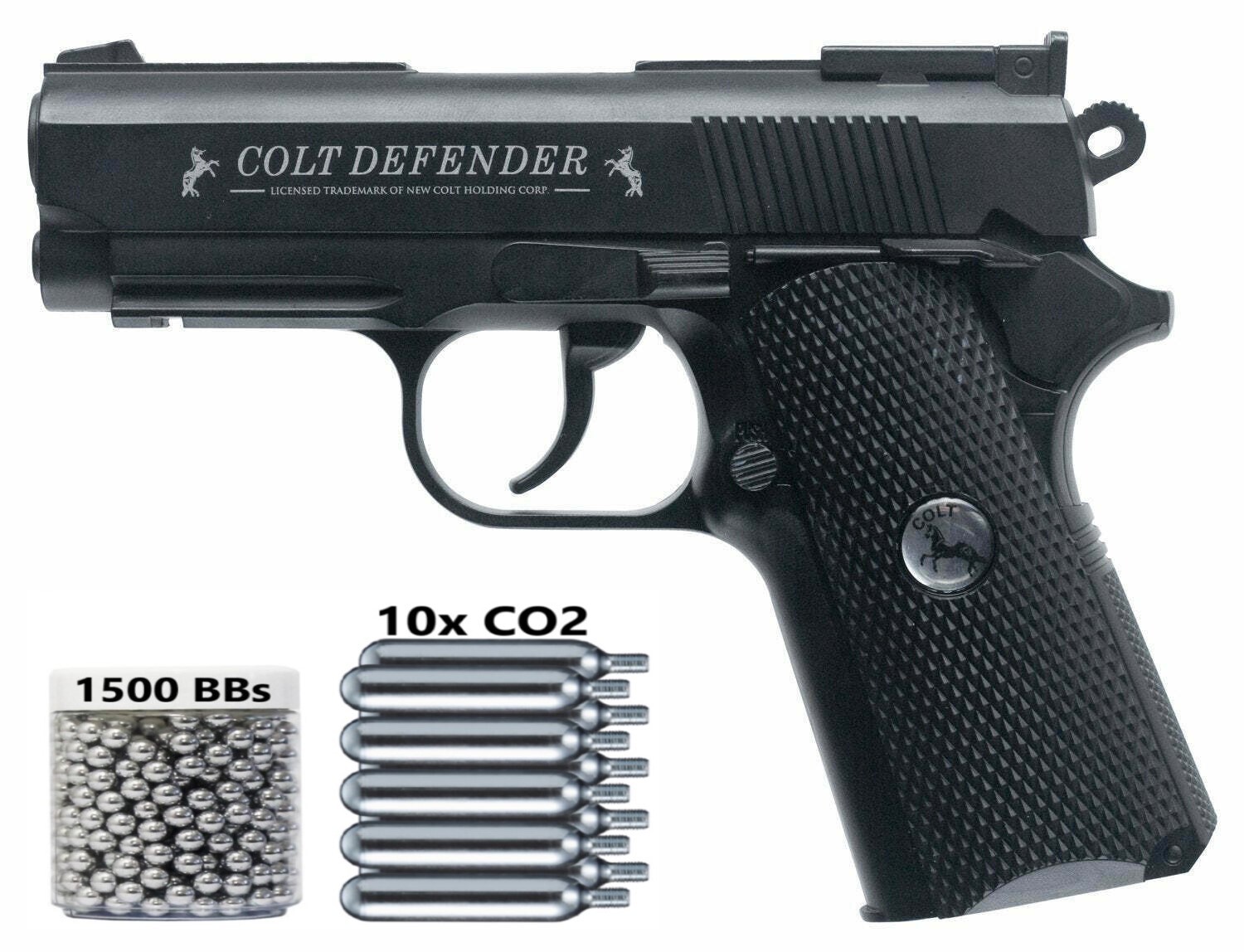 Umarex Colt Defender CO2 4.5MM BB Gun Black New 2254020 eBay