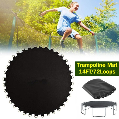 72 Springs x 140mm Centra Replacement Trampoline Mat Round Spring Top 14ft - Picture 3 of 13