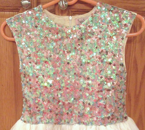 Girls HALABALOO Gold TUTU SEQUIN DRESS~size 8~NEW~Special Occasion~ $236 GOWN - Picture 2 of 8