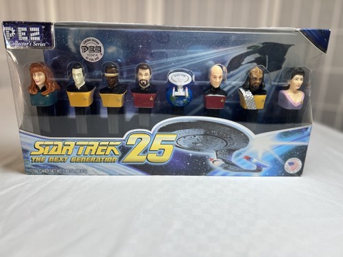 NEW Star Trek The Next Generation 25 Limited Edition PEZ Dispensers Set - Picture 5 of 14