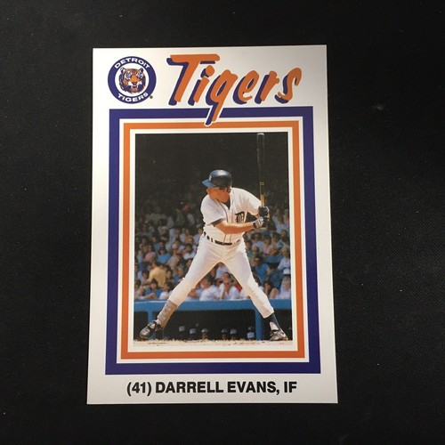 1988 Kroger Detroit Tigers Darrell Evans #41